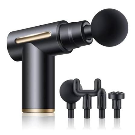 Rechargeable Mini Massage Gun – 4 Massage Heads