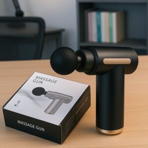 Rechargeable Mini Massage Gun – 4 Massage Heads